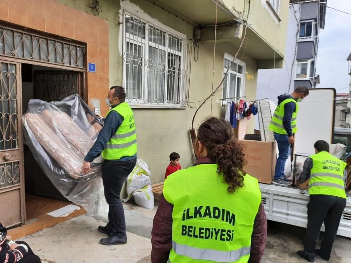 İlkadım&rsquo;dan 550 ihtiya&ccedil; sahibi aileye destek