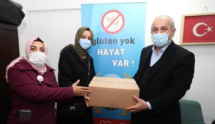 Başkan Büyükgöz’den Glutensiz Yaşam Derneğine destek G3