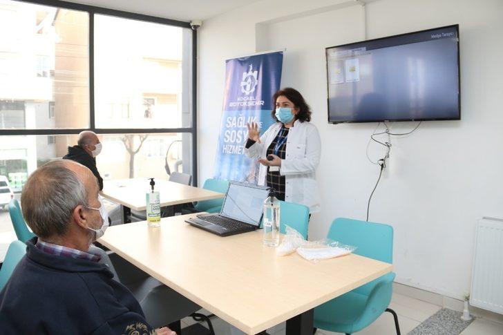 Gebze Barınma Merkezi’nde virüs salgınına karşı eğitim G2