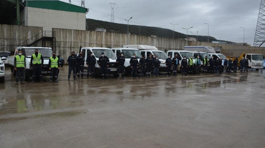 İzmit Belediyesi kar ve buzlanmaya karşı hazır