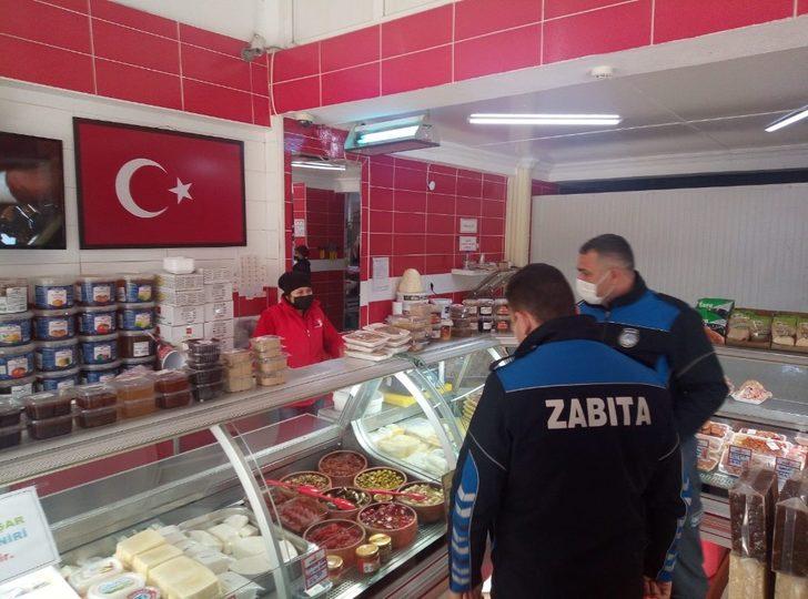 Salihli zabıtasından kasap denetimi G2