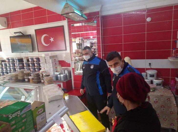 Salihli zabıtasından kasap denetimi G3