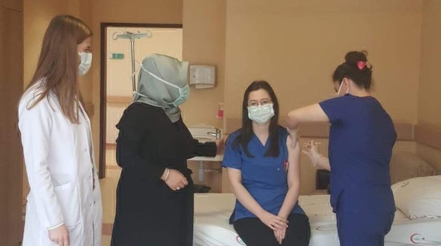 Osmancık’ta aşılama çalışmaları başladı