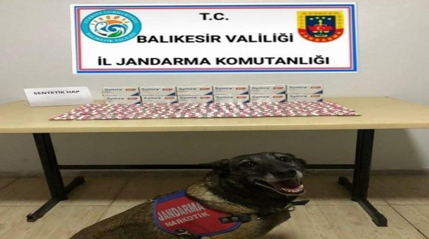 Karesi’de uyuşturucu hap operasyonu