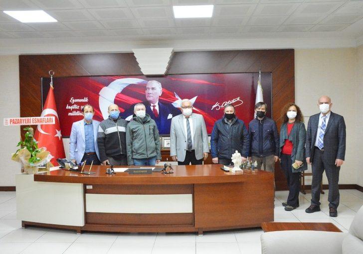 Pazaryeri çalışmalarına esnaftan teşekkür G1