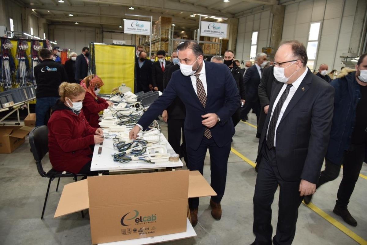 Zonguldak Valisi Tutulmaz, &Ccedil;aycuma OSB&rsquo;ye ziyarette bulundu