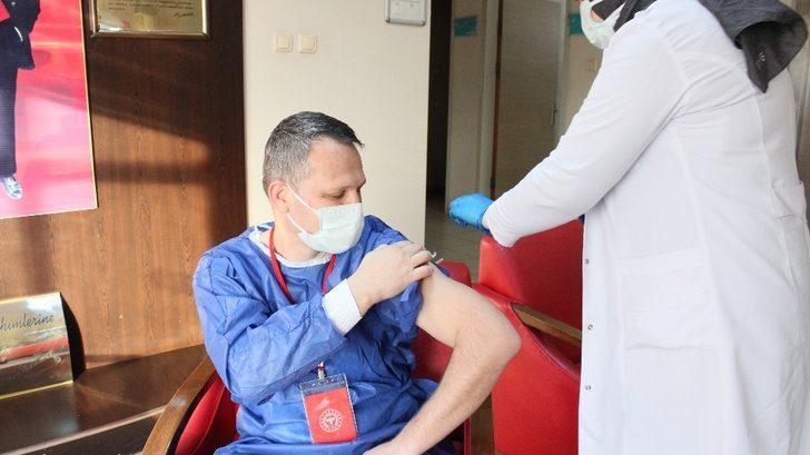 Çarşamba’da ilk aşılama gerçekleşti G3