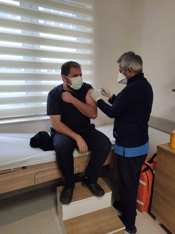 Çarşamba’da ilk aşılama gerçekleşti G5