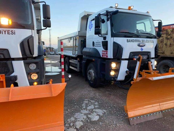 Bandırma kar yağışına hazır G3