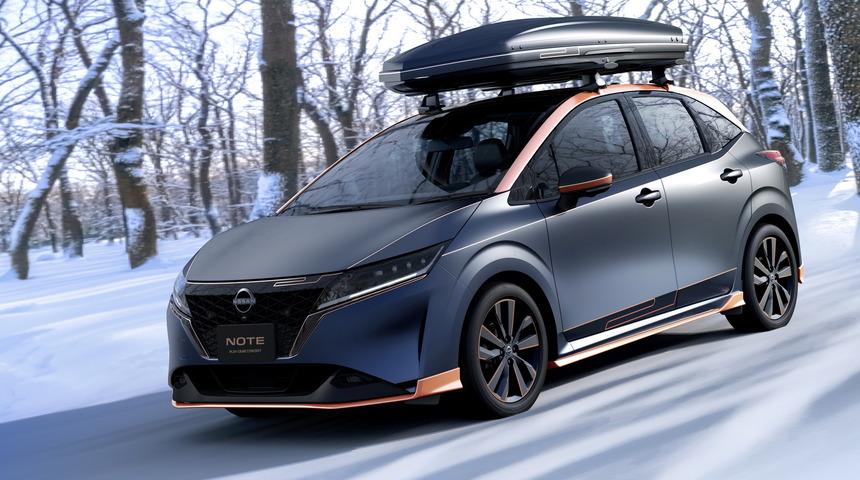 Nissan Note Play Gear Konsept modaya uydu!