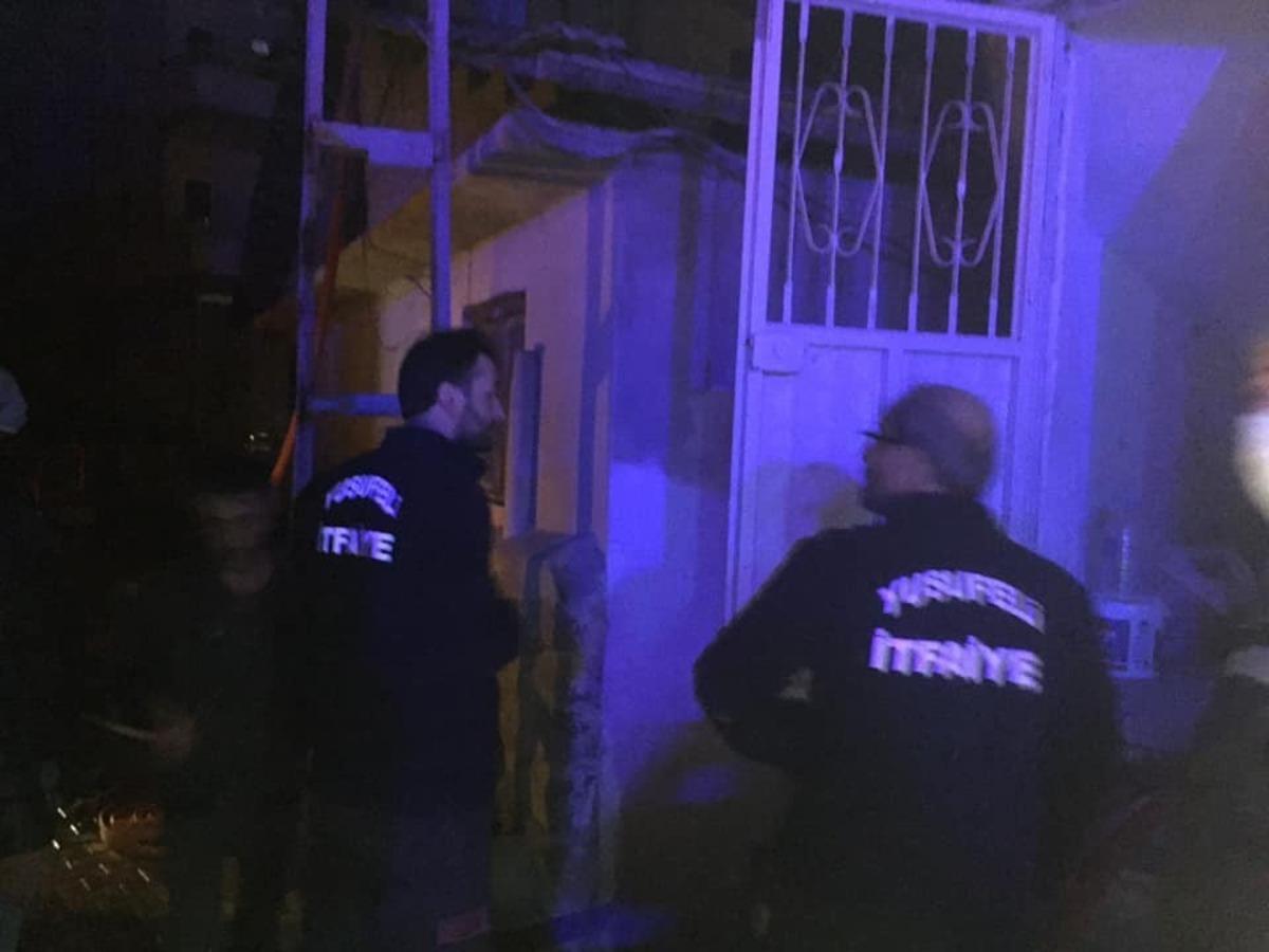 Yusufeli&rsquo;nde &ccedil;ıkan yangın korkuttu