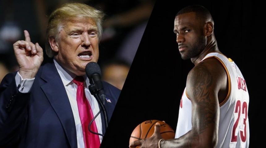 Lebron James'ten Donald Trump'a: S&ouml;zde başkan