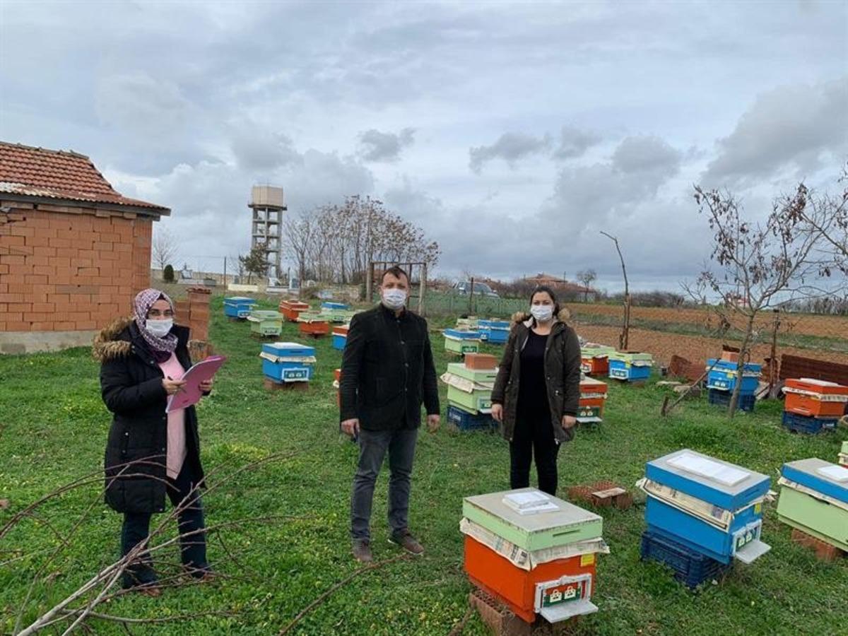 Kırklareli&rsquo;de arıcılar denetlendi