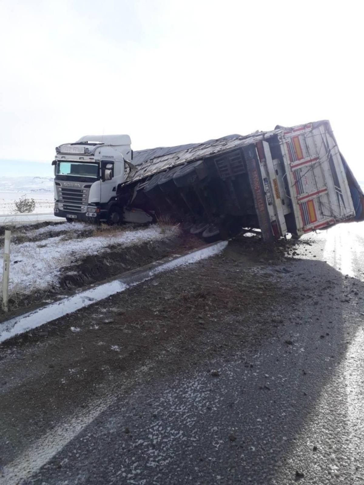 Buzlanma kazaya neden oldu