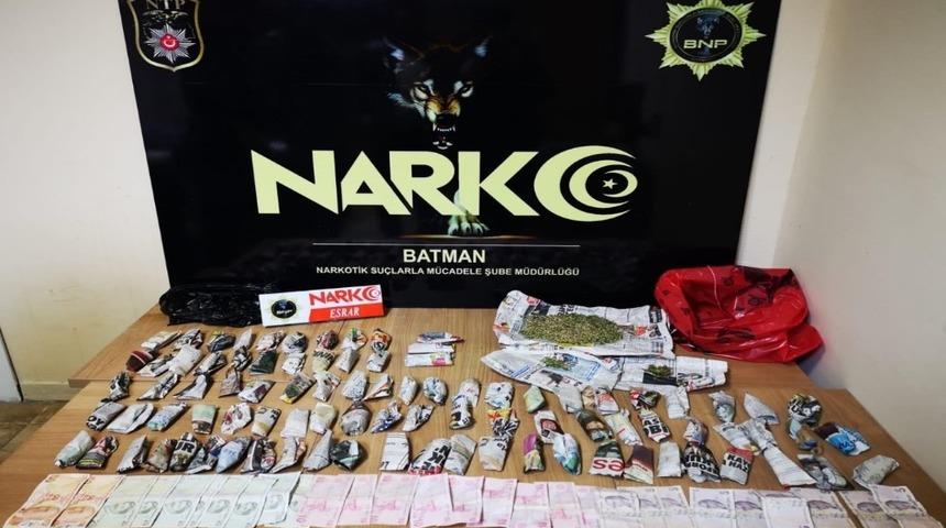 Batman&rsquo;da uyuşturucu operasyonu: 5 kişi tutuklandı