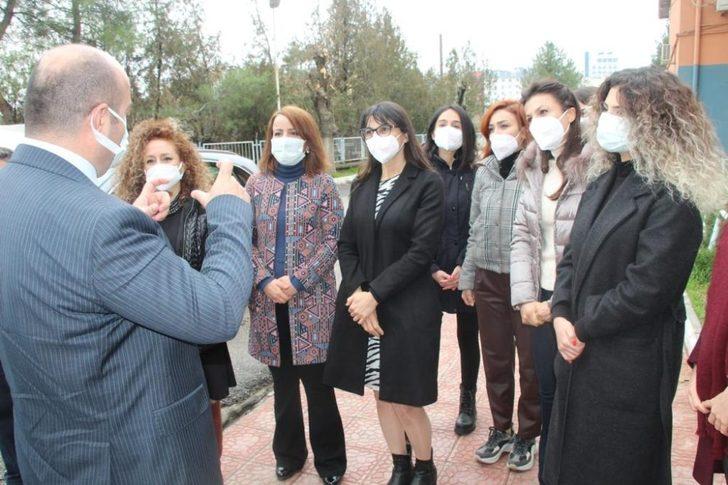 Sur Kaymakam Çiftçi, İlçe Sağlık Müdürü Yakut ile bir araya geldi G3
