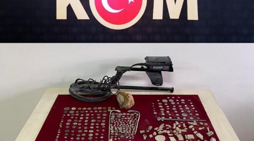 Ev ve iş yerinden 662 adet tarihi eser çıktı