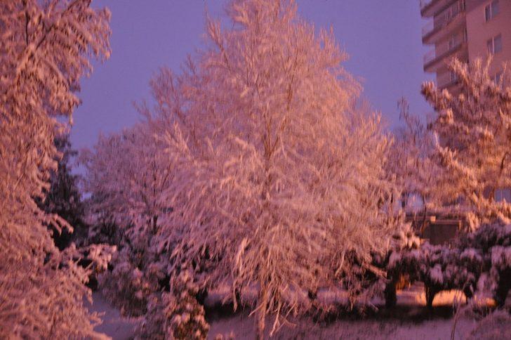 İlk kar, Simav’da kartpostallık manzaralar oluşturdu G3
