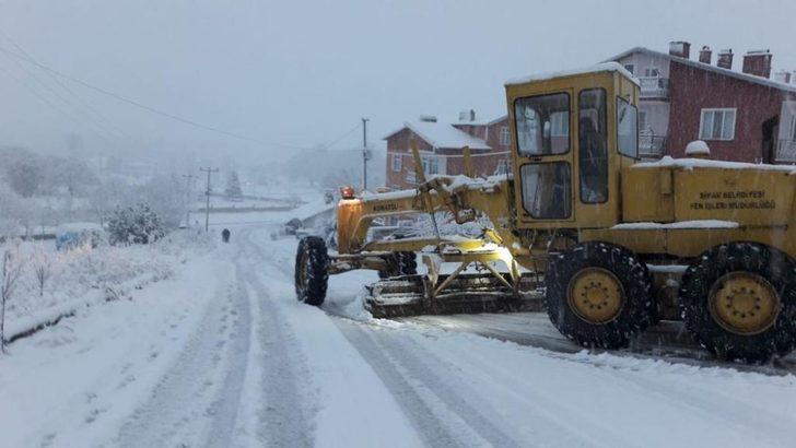İlk kar, Simav’da kartpostallık manzaralar oluşturdu G5