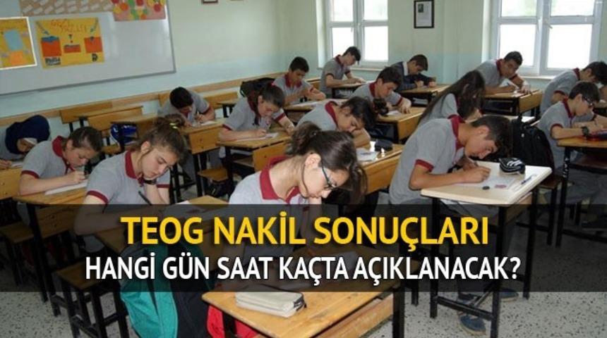 TEOG 2017 nakil sonuçları bekleniyor: Nakil sonuçları saat kaçta öğrenilebilecek?