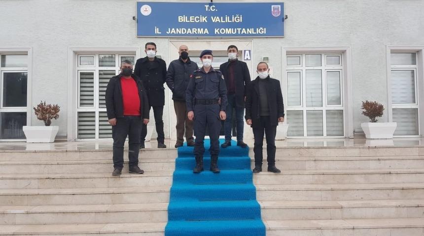 Dadaşlardan hemşerileri Teğmen Aky&uuml;z&rsquo;e ziyaret