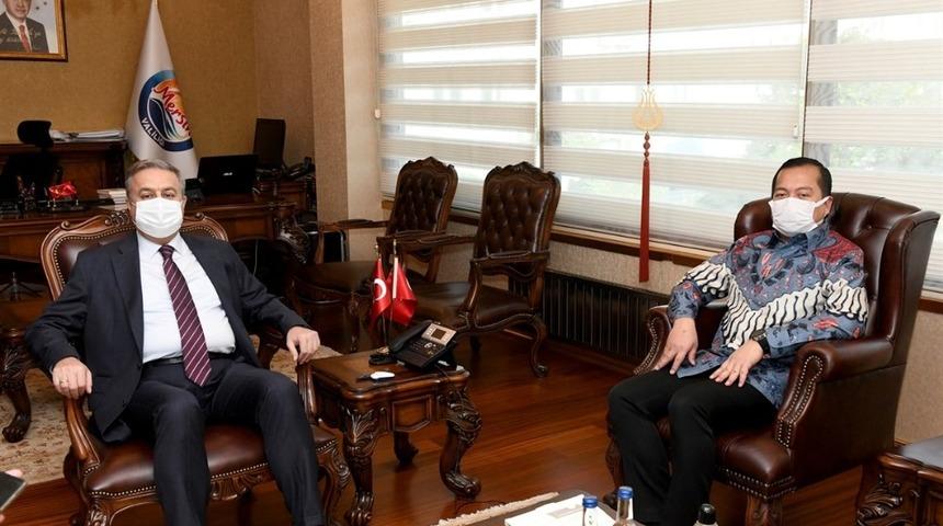 Endonezya Cumhuriyeti Ankara B&uuml;y&uuml;kel&ccedil;isi Iqbal Mersin&rsquo;de