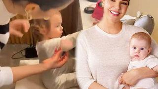 Bengü kızı Zeynep'in eğlenceli anlarını paylaştı