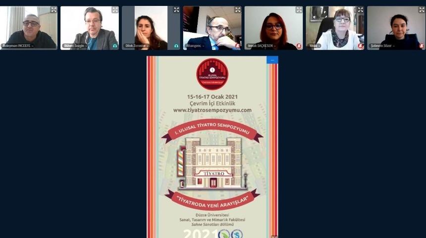 D&uuml;zce ev sahipliğinde tiyatro konuşuldu