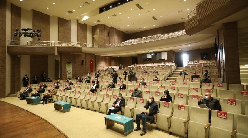 B&uuml;y&uuml;kşehir coğrafi işaretli &uuml;r&uuml;nler i&ccedil;in d&uuml;ğmeye bastı