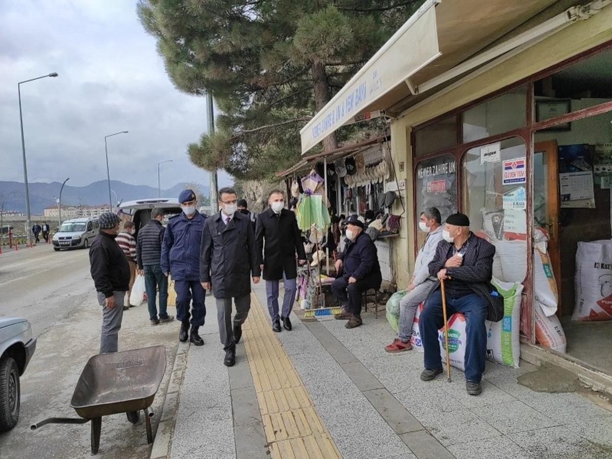 Kaymakam Akpay&rsquo;dan korona vir&uuml;s denetimi