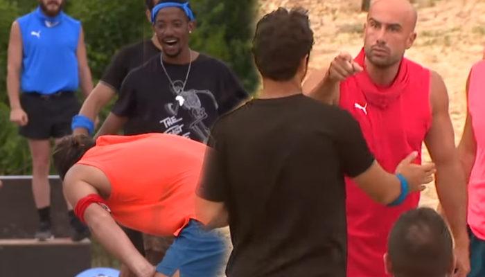 Survivor 2021'de ilk kavga! Survivor 6. bölümde Steven Salam'ın dil çıkarması Çağrı Atakan'ı çıldırtıyor!