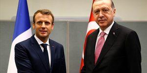 Macron'dan Cumhurbaşkanı Erdoğan'a mektup