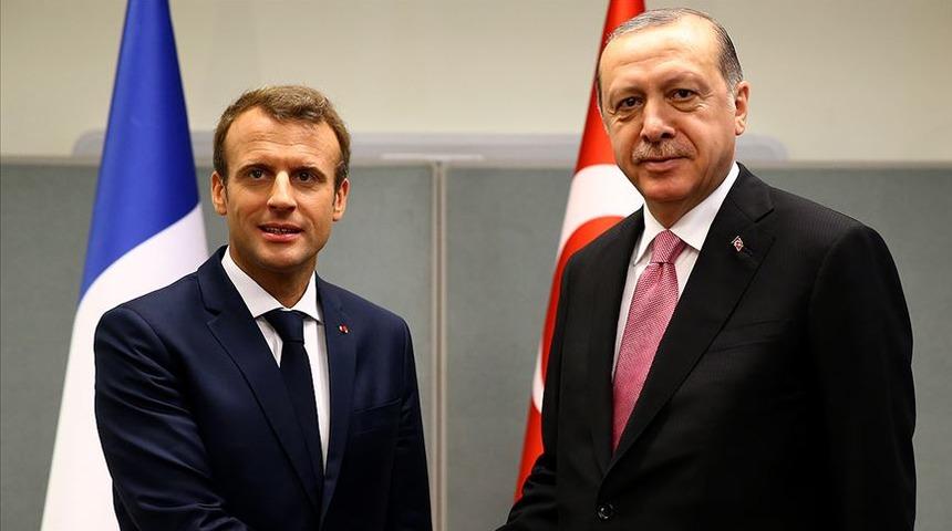 Macron'dan Cumhurbaşkanı Erdoğan'a mektup