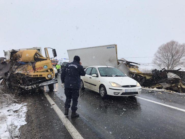 Çorum’da trafik kazası G3