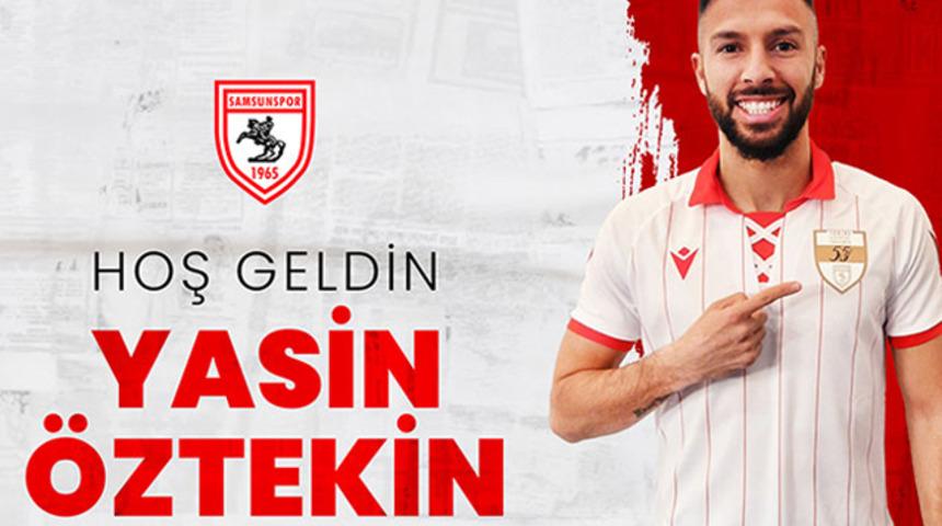 Yasin &Ouml;ztekin TFF 1. Lig ekibi Samsunspor&rsquo;da