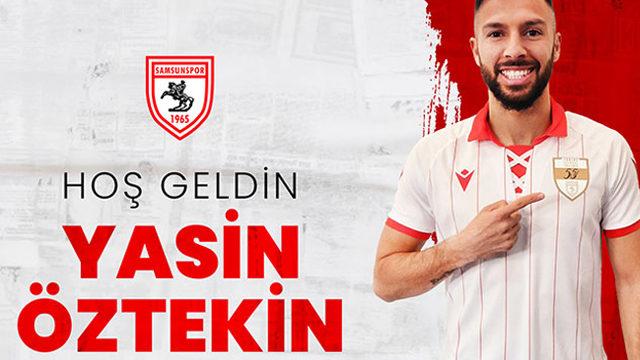 Yasin Öztekin TFF 1. Lig ekibi Samsunspor’da