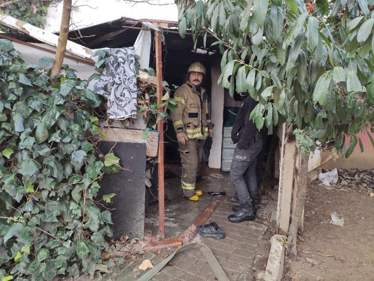 Aliybeyk&ouml;y&rsquo;de yangın paniği: Biri bebek 2 kişi dumandan etkilendi