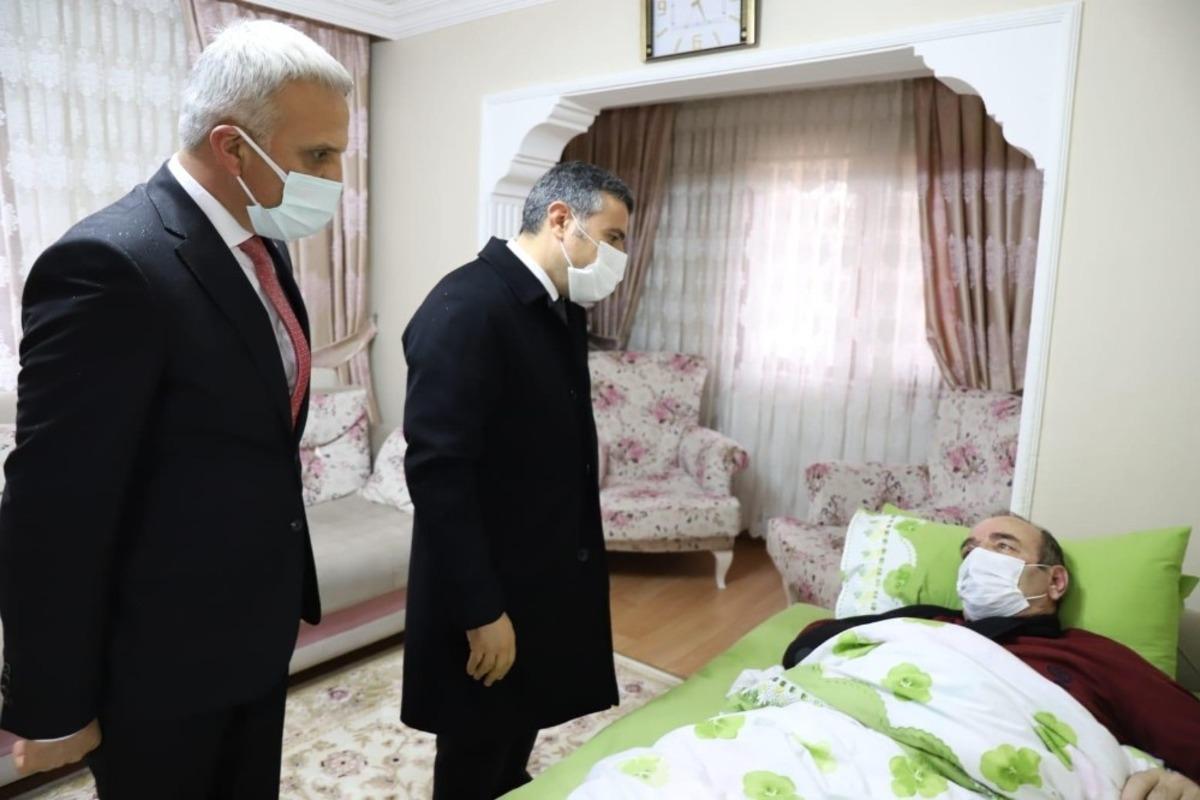 Vali Atay&rsquo;dan ge&ccedil;miş olsun ziyareti