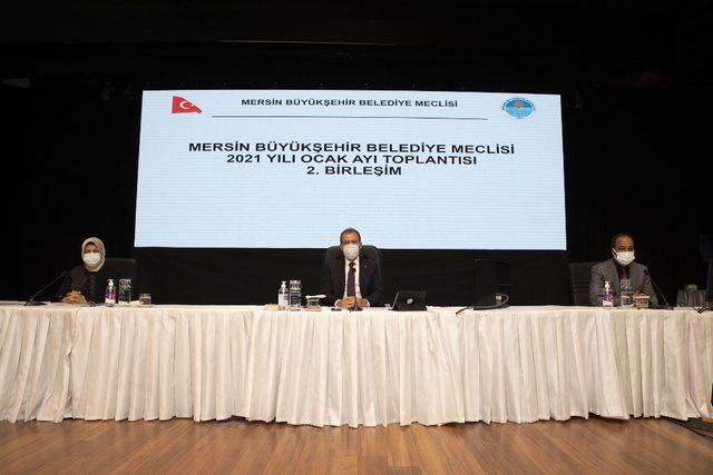 Mersin Büyükşehir Meclisinde esnafı rahatlatacak kararlar alındı