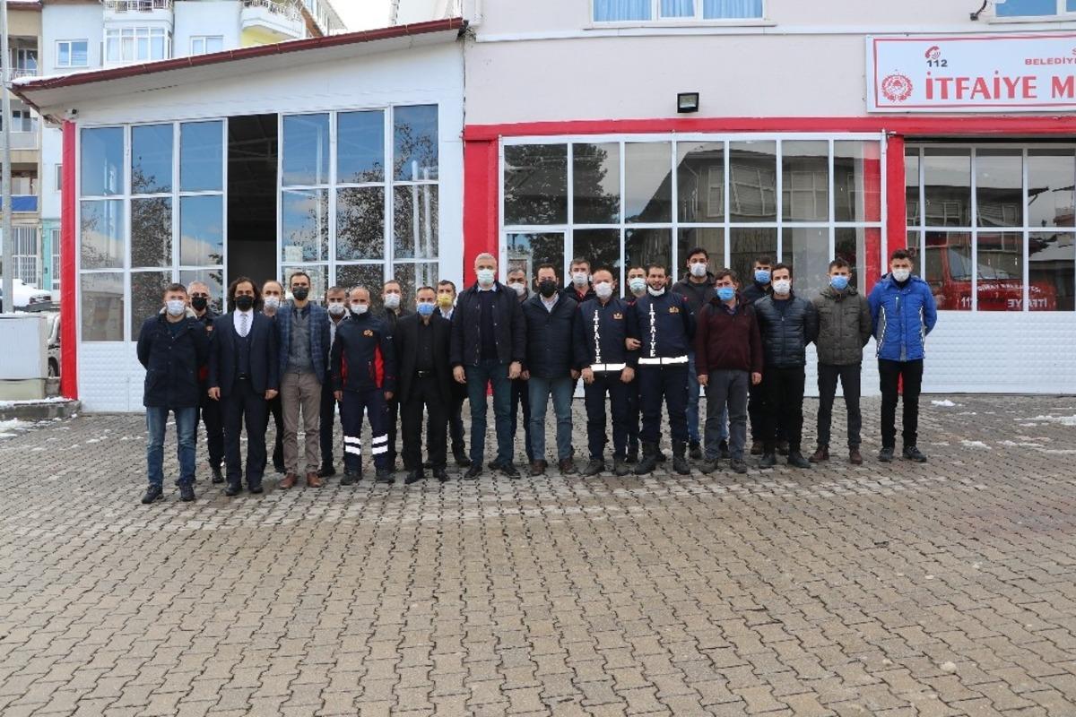 İtfaiye personeline &lsquo;Temel Eğitim Sertifikası&rsquo;