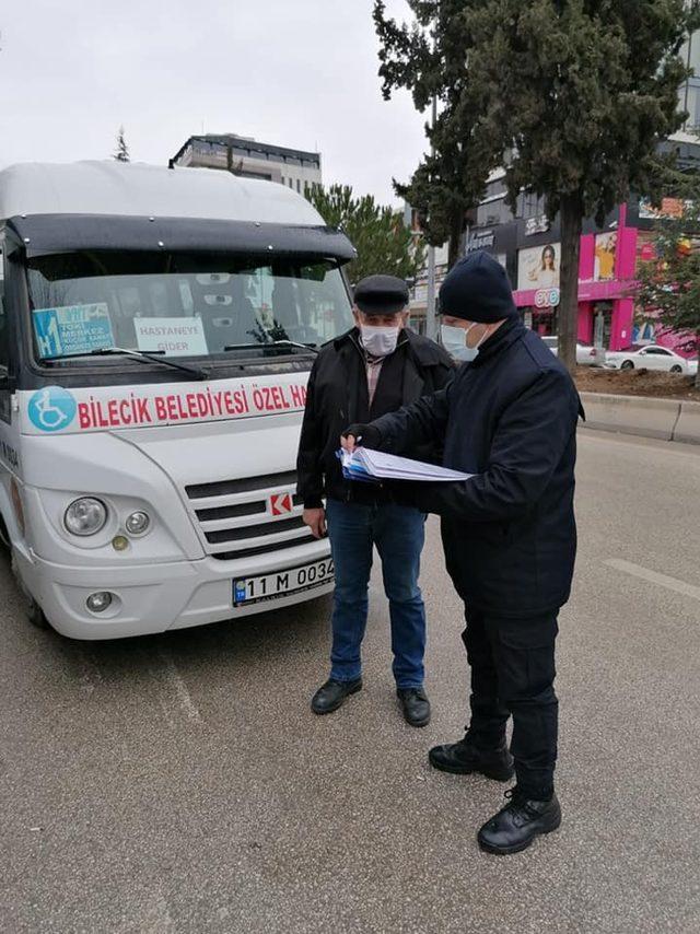 Zabıta müdürlüğünden halk dolmuşlarında denetim