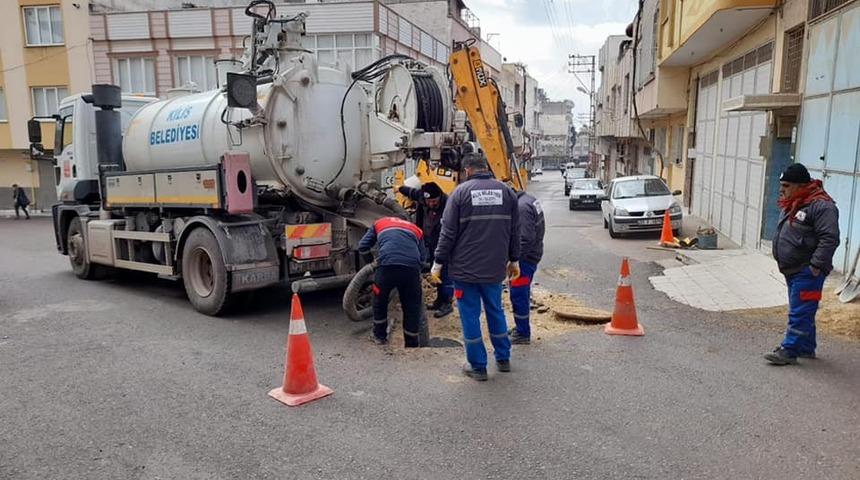 Kısıtlama d&ouml;neminde belediye &ccedil;alışmaları son s&uuml;rat