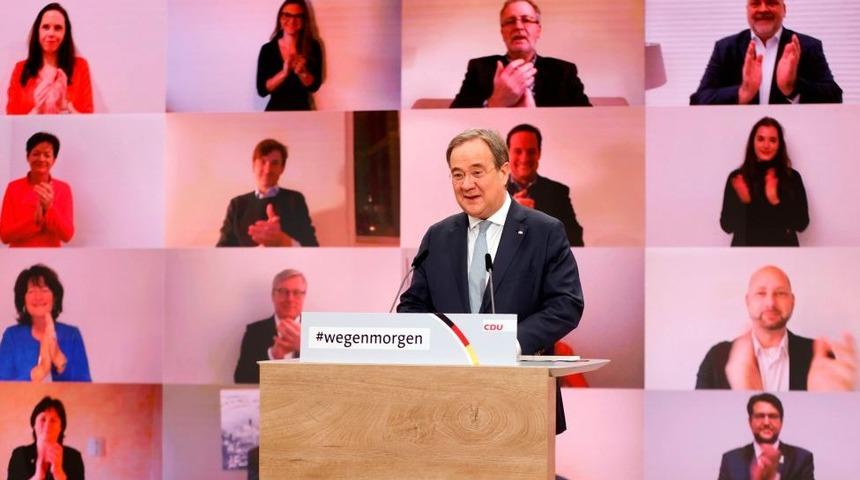 Almanya'da Merkel'in halefi belli oldu: Hristiyan Demokrat Birlik Partisi liderliğine Armin Laschet se&ccedil;ildi