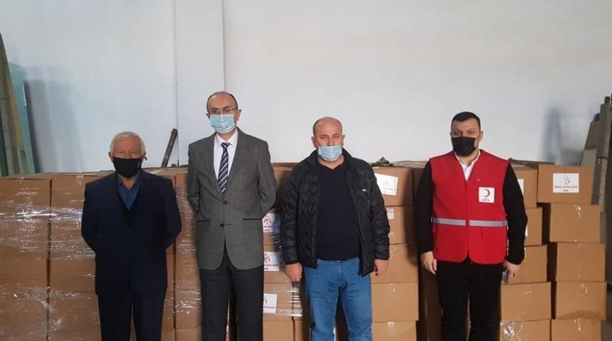 300 aileye gıda paketi dağıtılacak