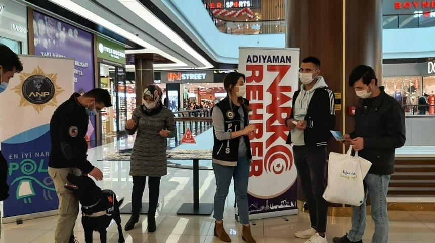 AVM&rsquo;de, Narko Nokta etkinliği d&uuml;zenlendi