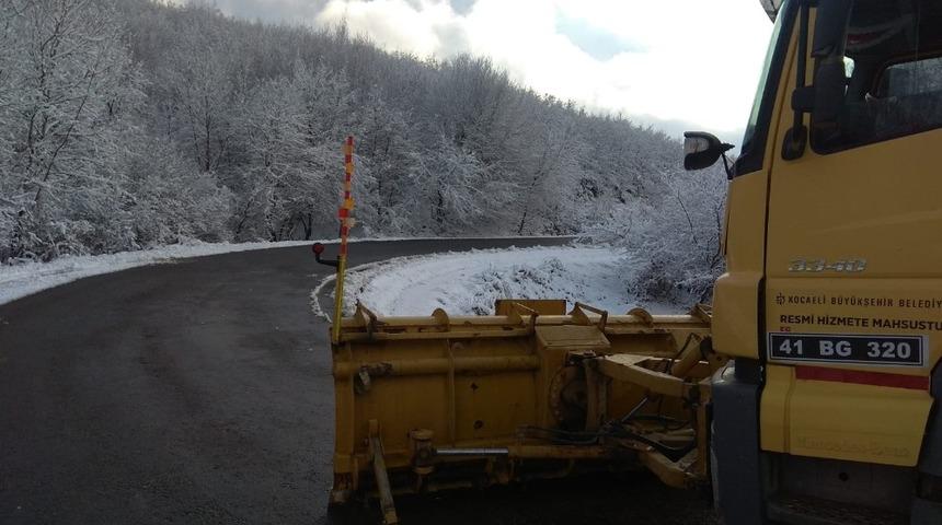 Büyükşehir kar timi teyakkuzda