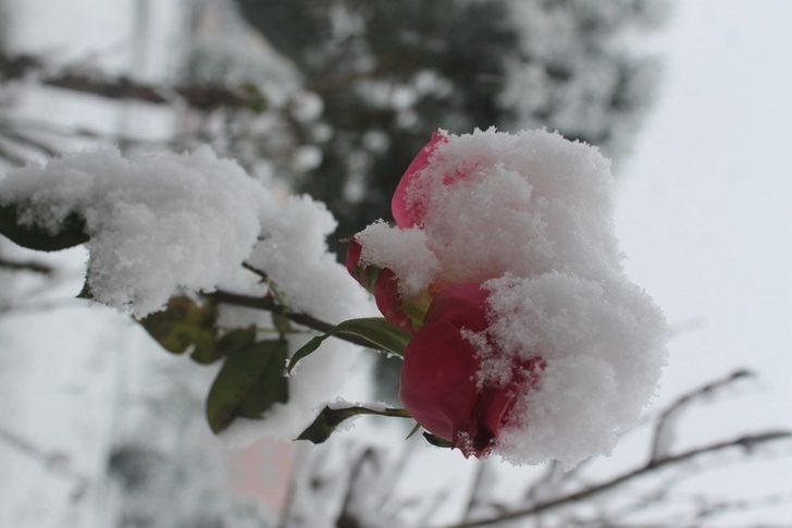 Manyas’ta kar yağışı çocukları sevindirdi G4