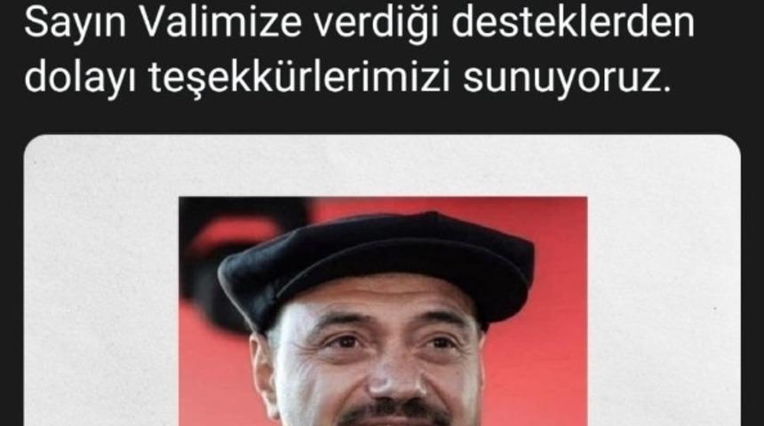 Vali Kaldırım’dan Sakaryaspor’a deplasman desteği