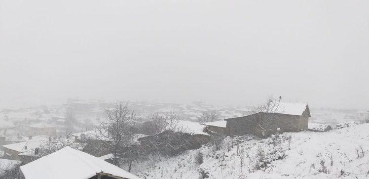 Bilecik’in yüksek kesimlerine yılın ilk karı yağdı G5