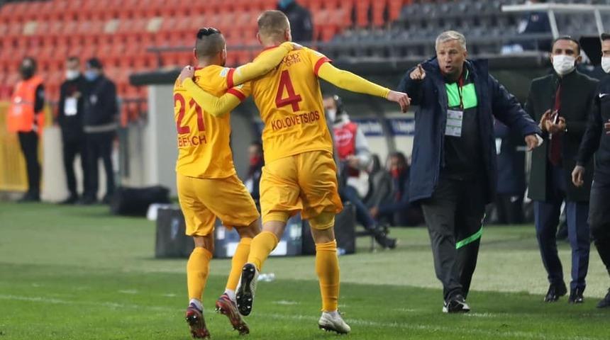 Dimitrios yine kornerden attı